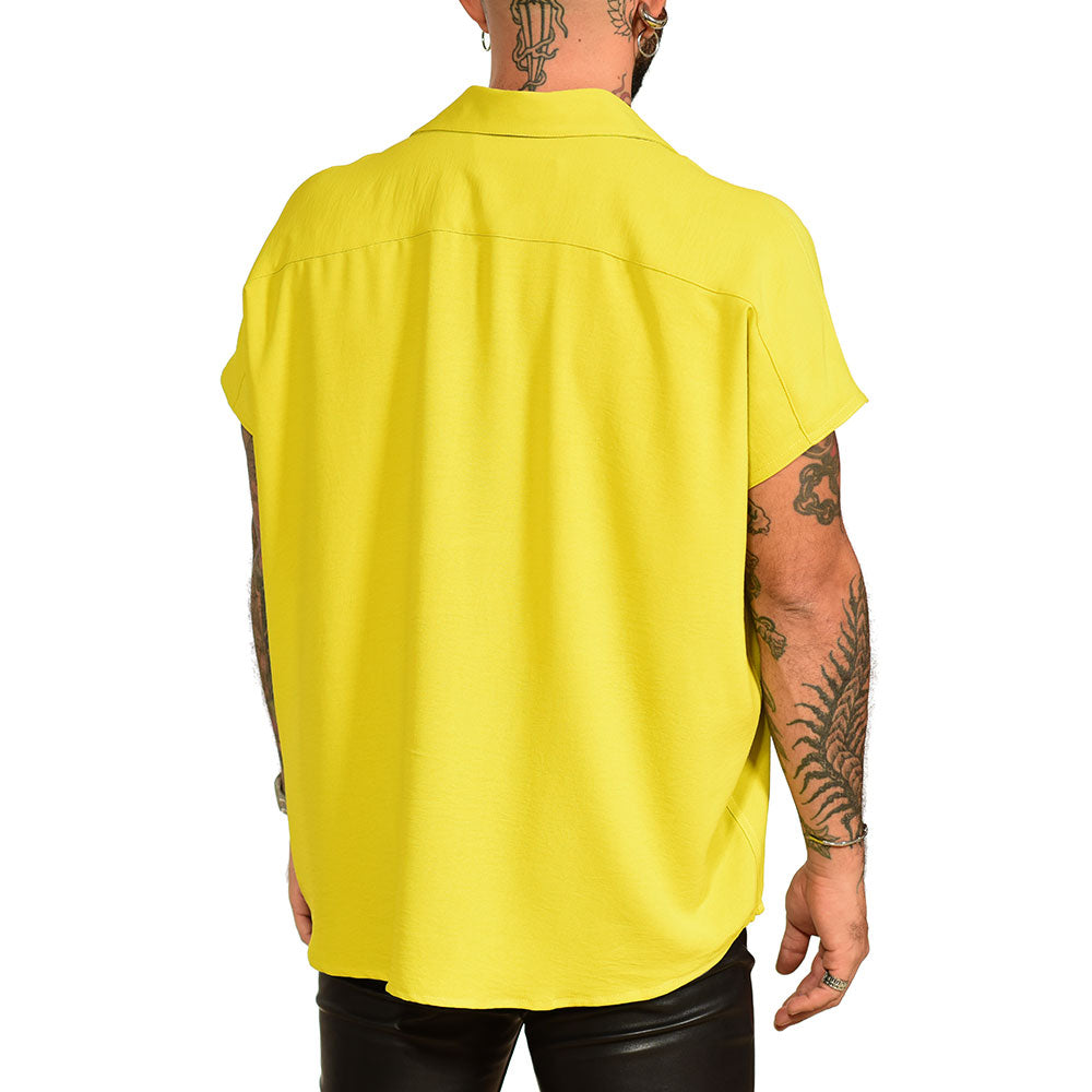 Oversized yellow neon shirt
