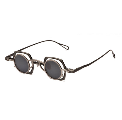 Titanium Berlin Frame Glasses
