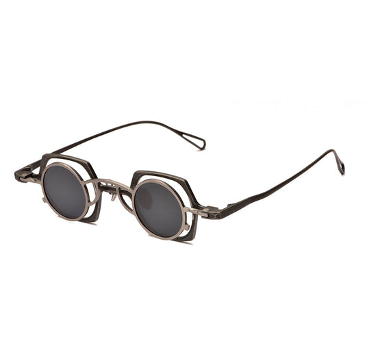 Titanium Berlin Frame Glasses