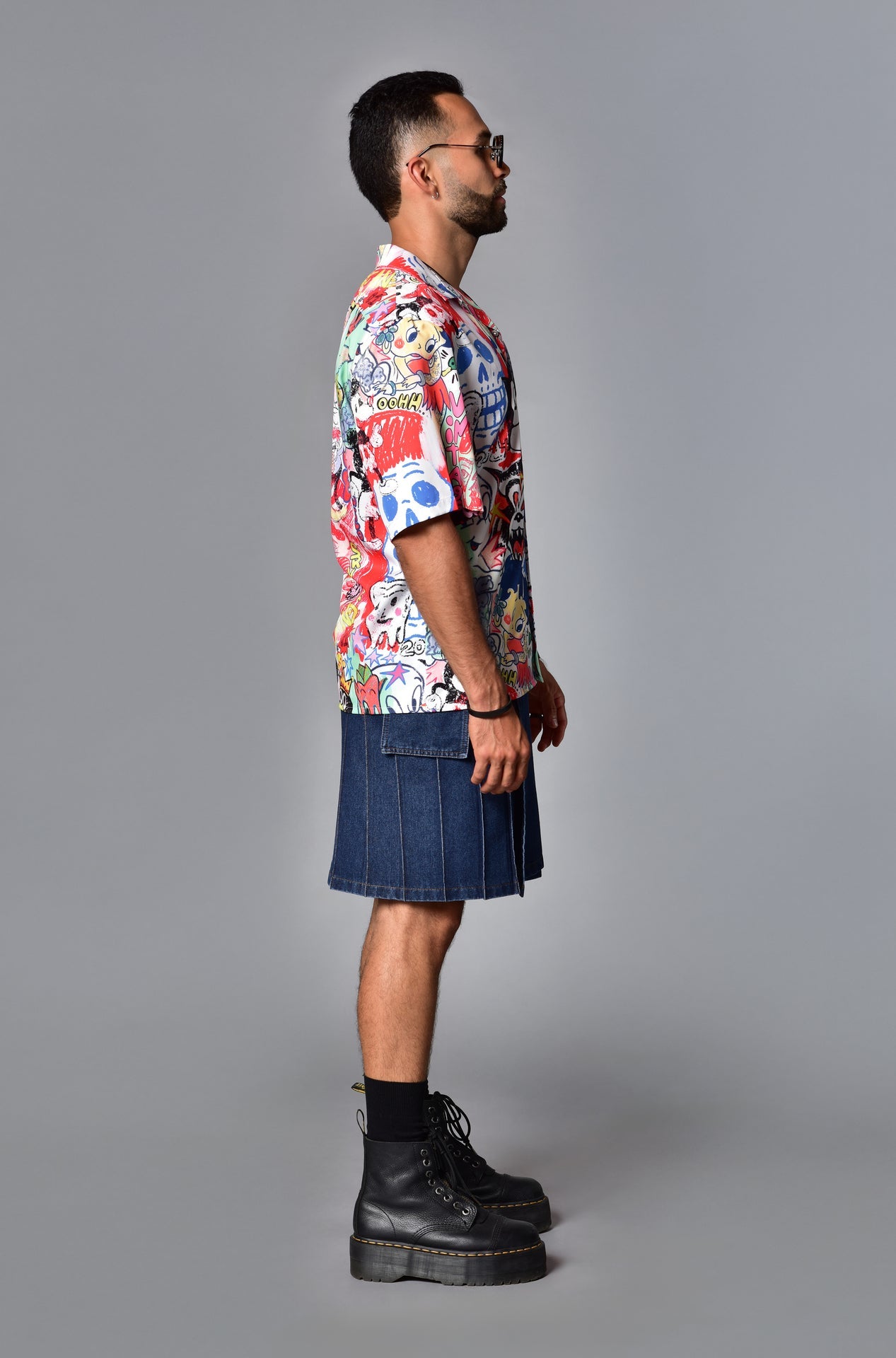 Boxy Fit Comic Chaos Shirt