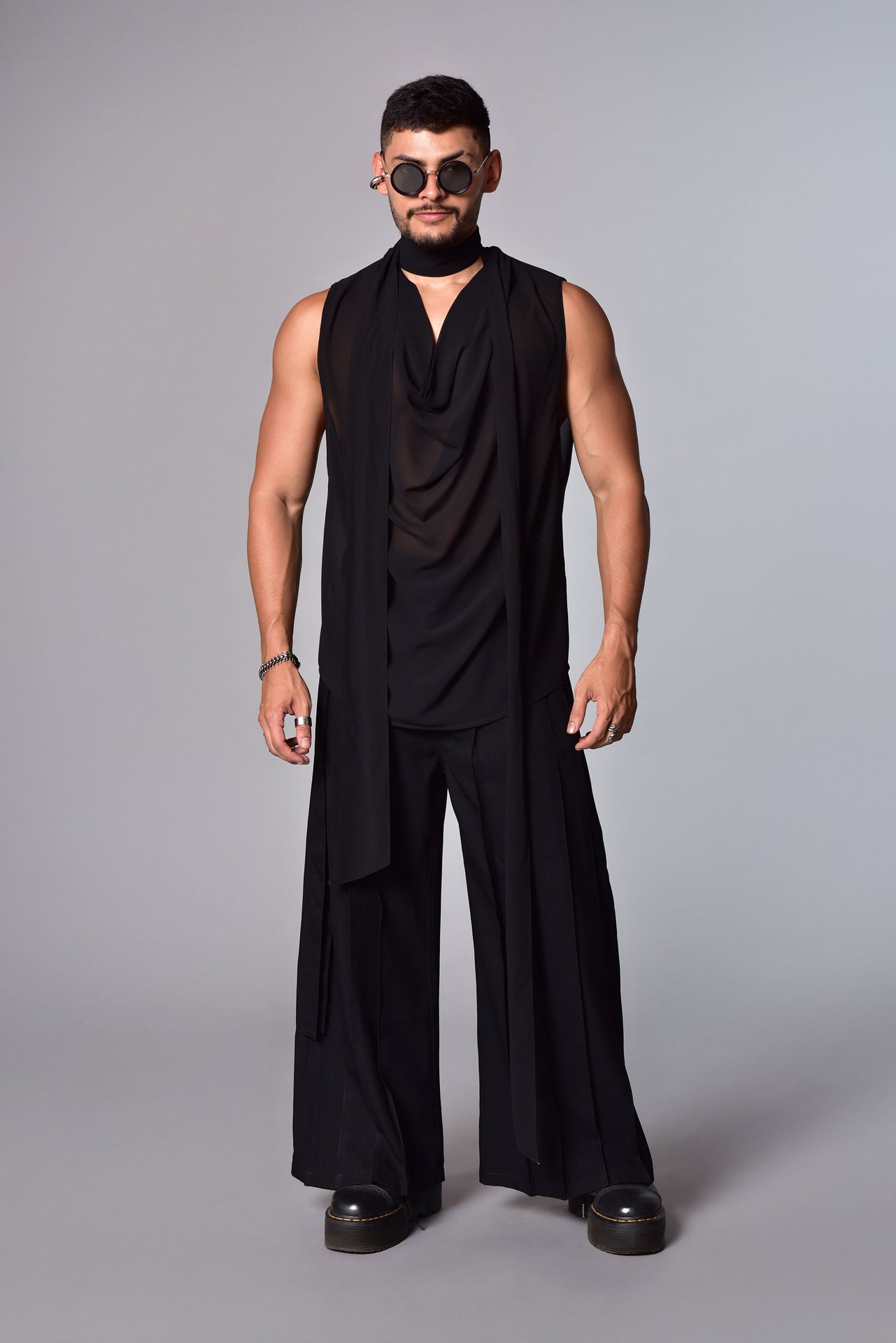 shirt ultra light sheer tie