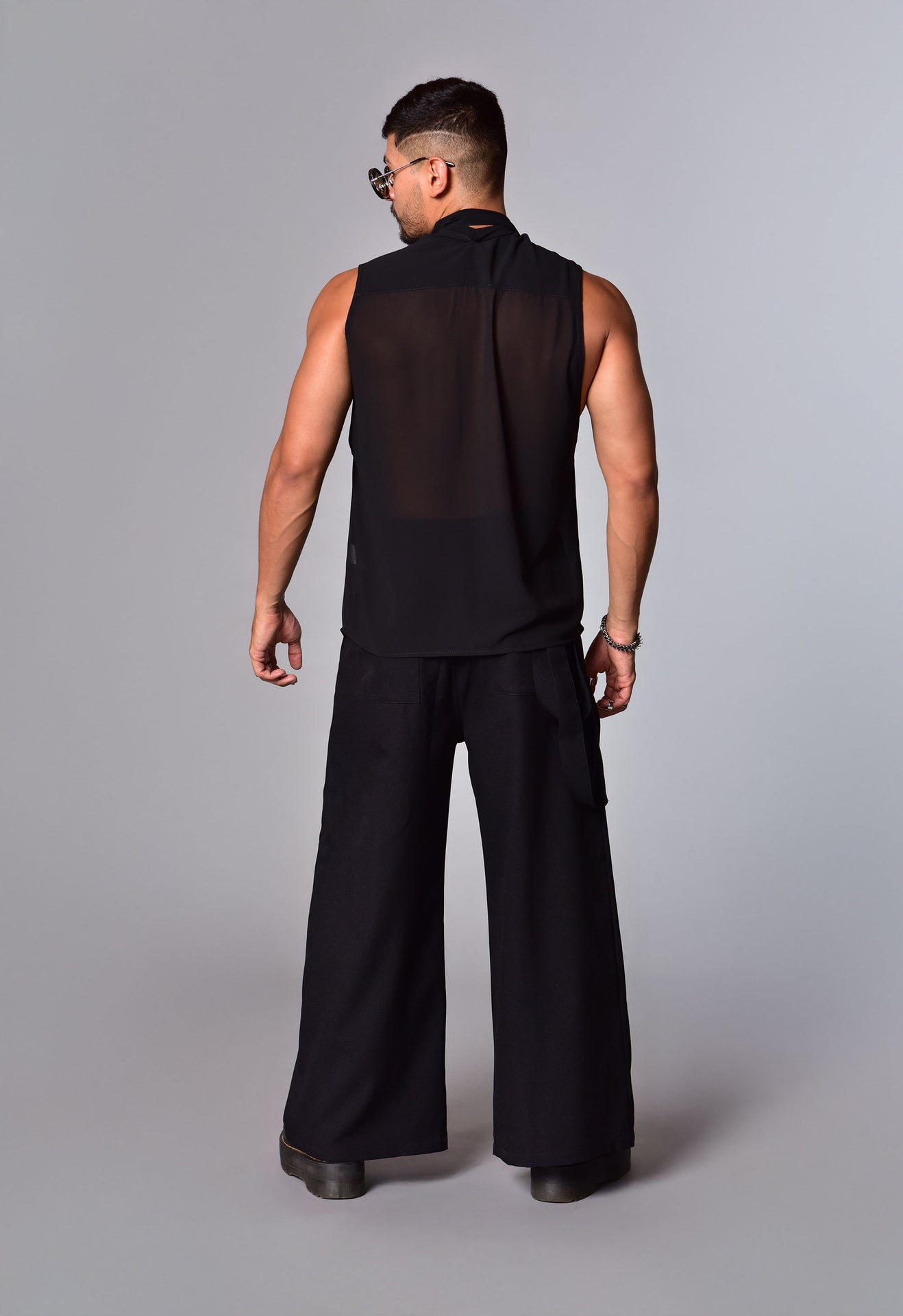 shirt ultra light sheer tie