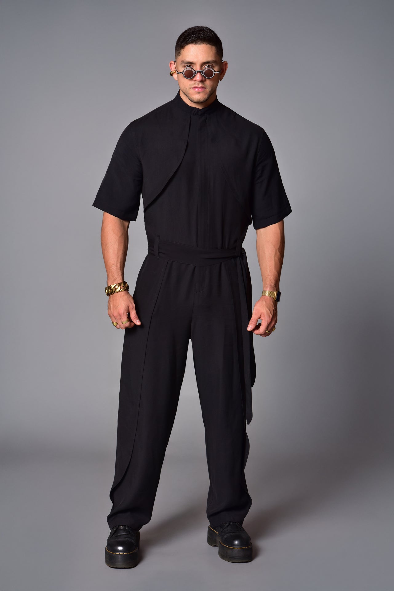 Jumpsuit samurai shadow