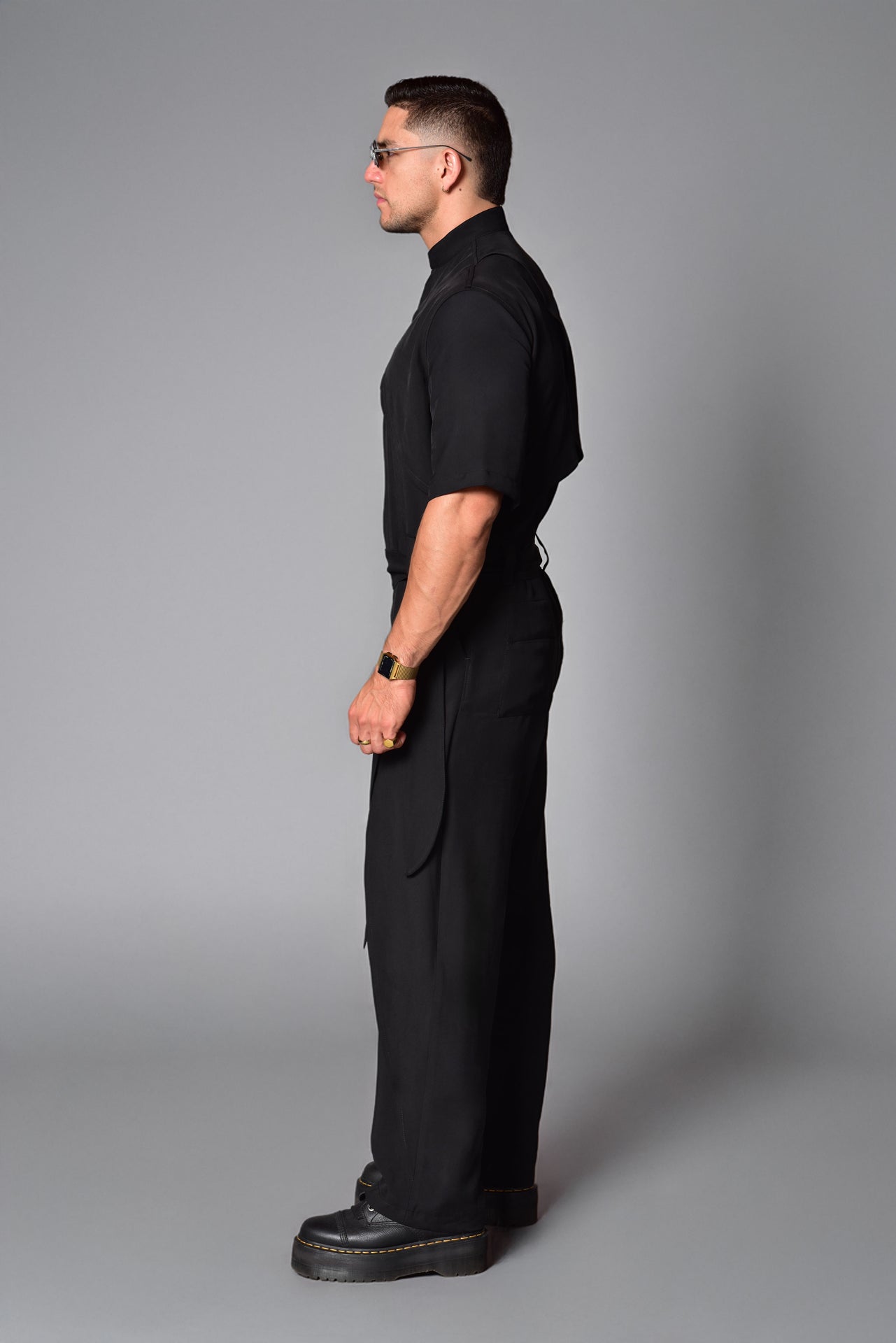 Jumpsuit samurai shadow