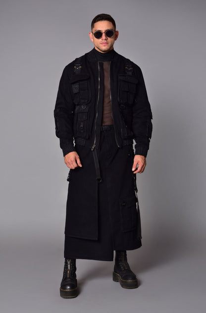 Metal-Gear bomber jacket