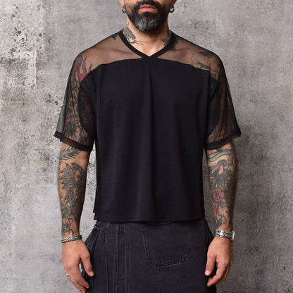 Cropped Hockey T-Shirt