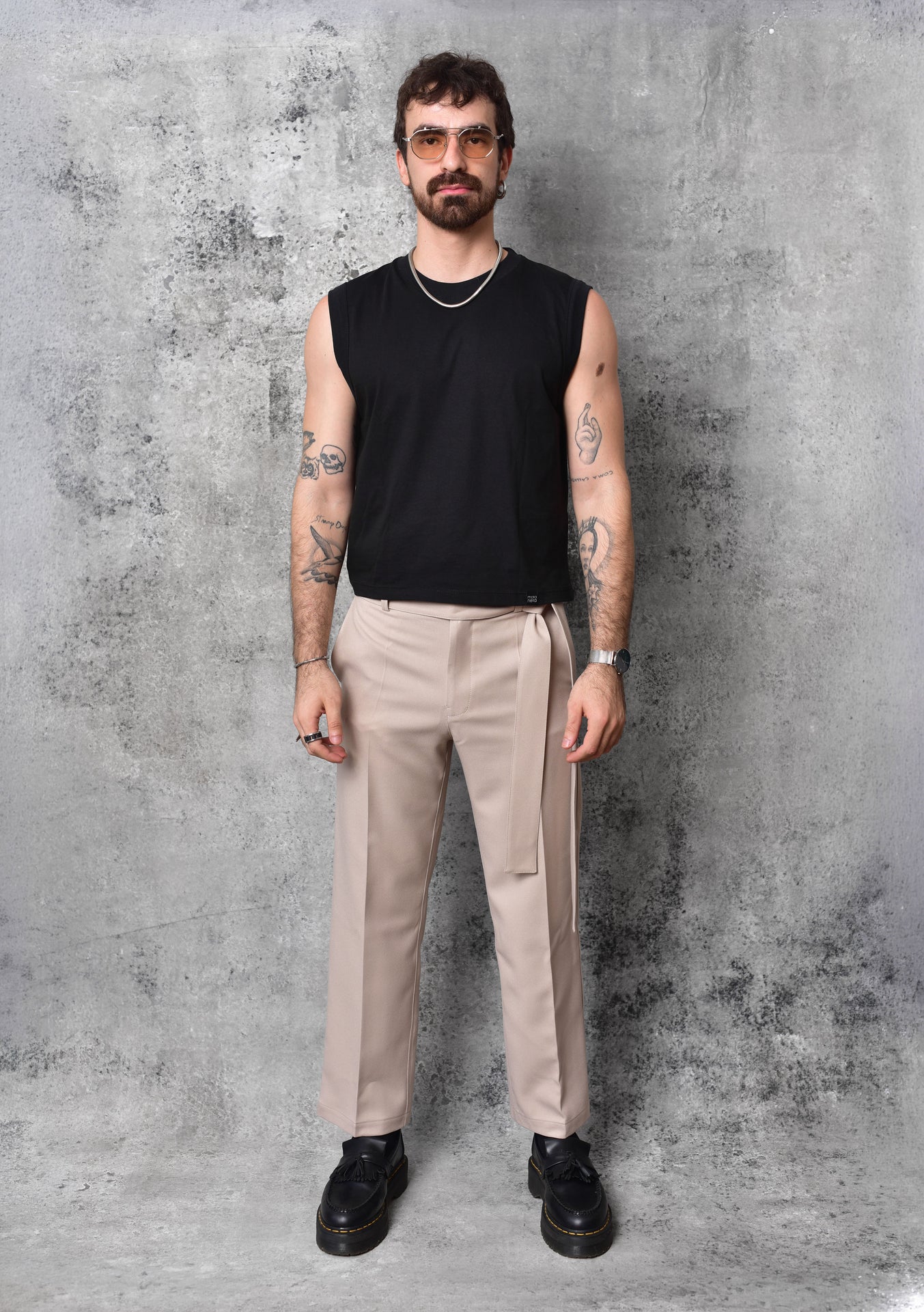 Yohji Tailored Beige Pants