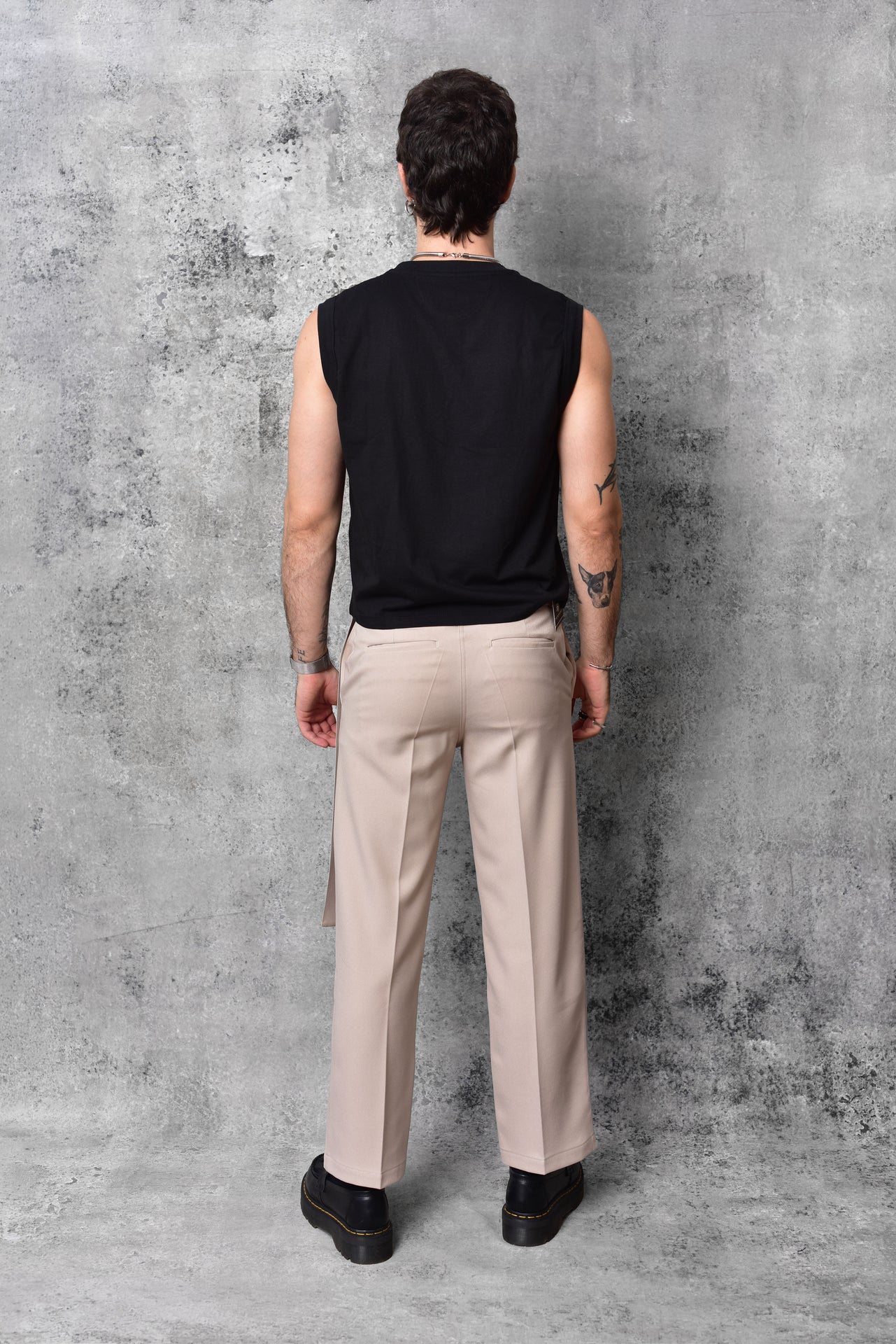 Yohji Tailored Beige Pants