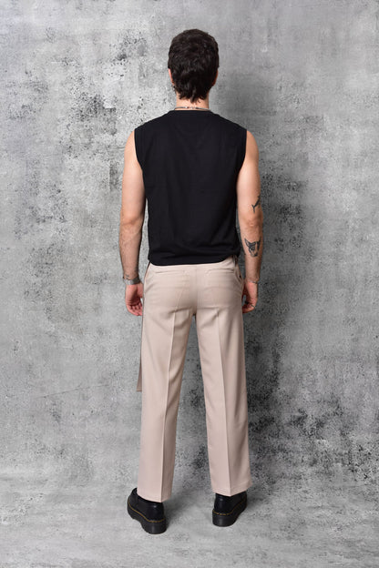 Yohji Tailored Beige Pants