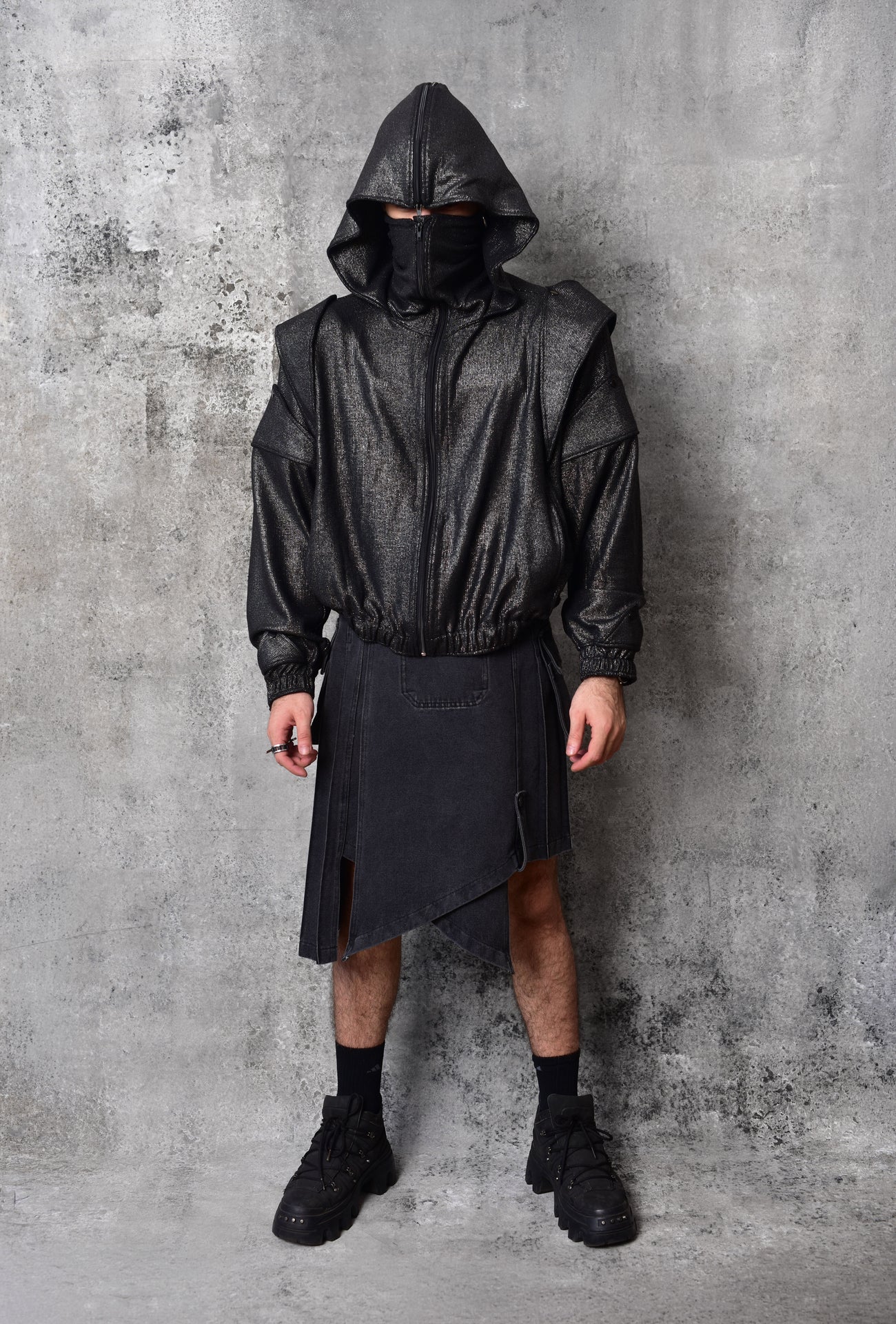 Chaotic Silver Jacket