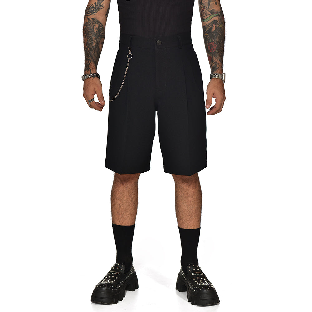 Tailored jort black