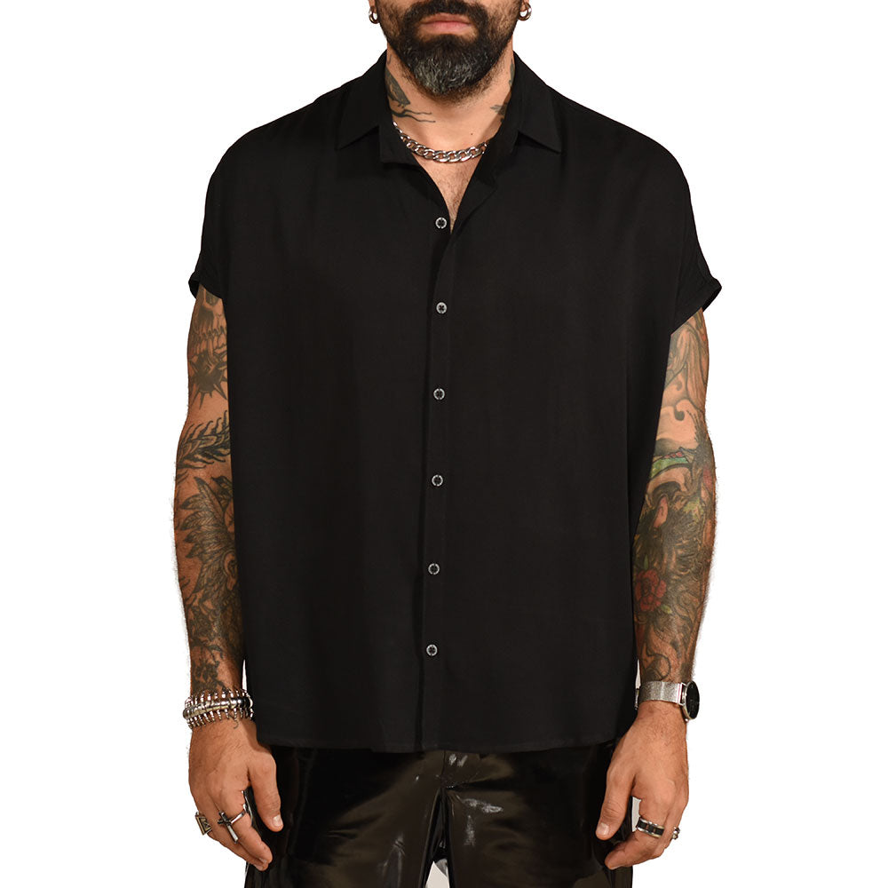 Black extra large oversized shirt