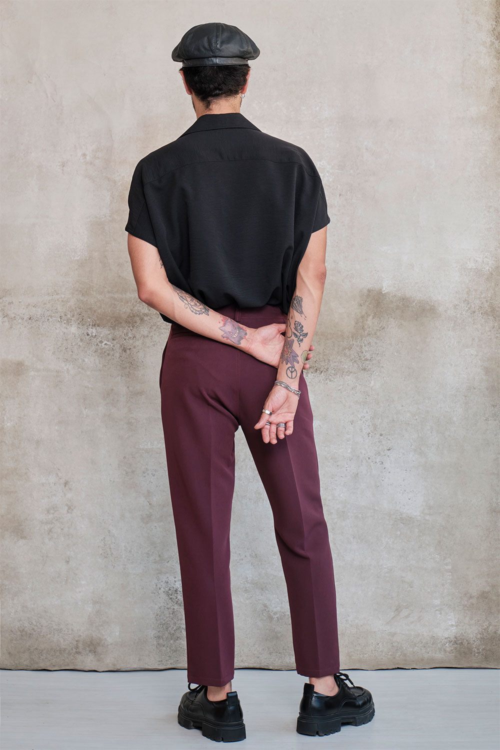Black oversized shirt