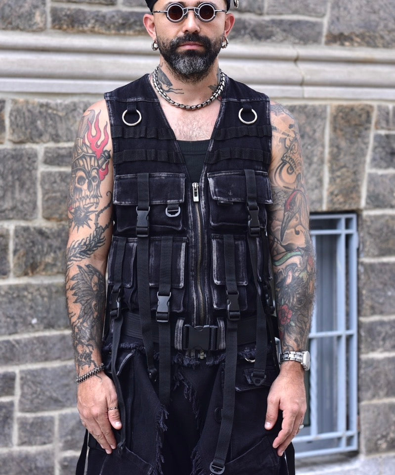 Black Kombat Tech Vest