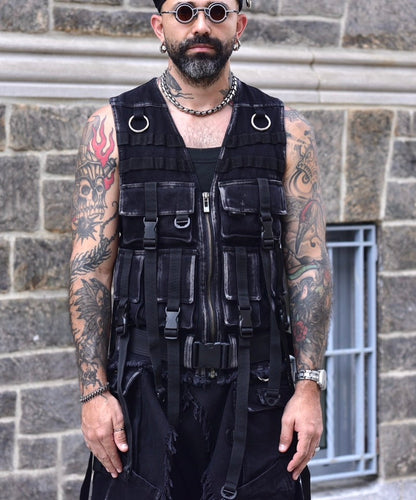 Black Kombat Tech Vest