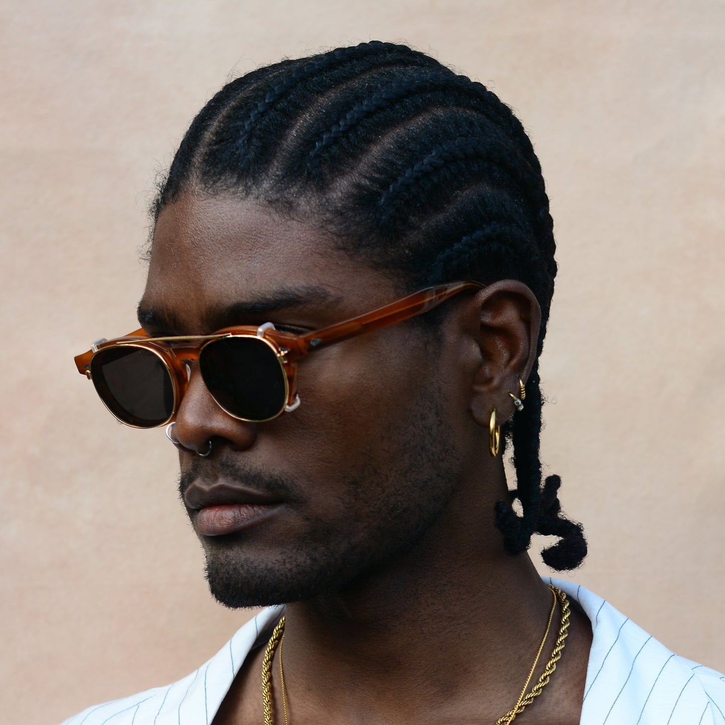 Hipster Italian acetate glasses