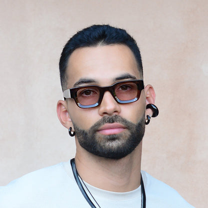 Bold Italian acetate glasses
