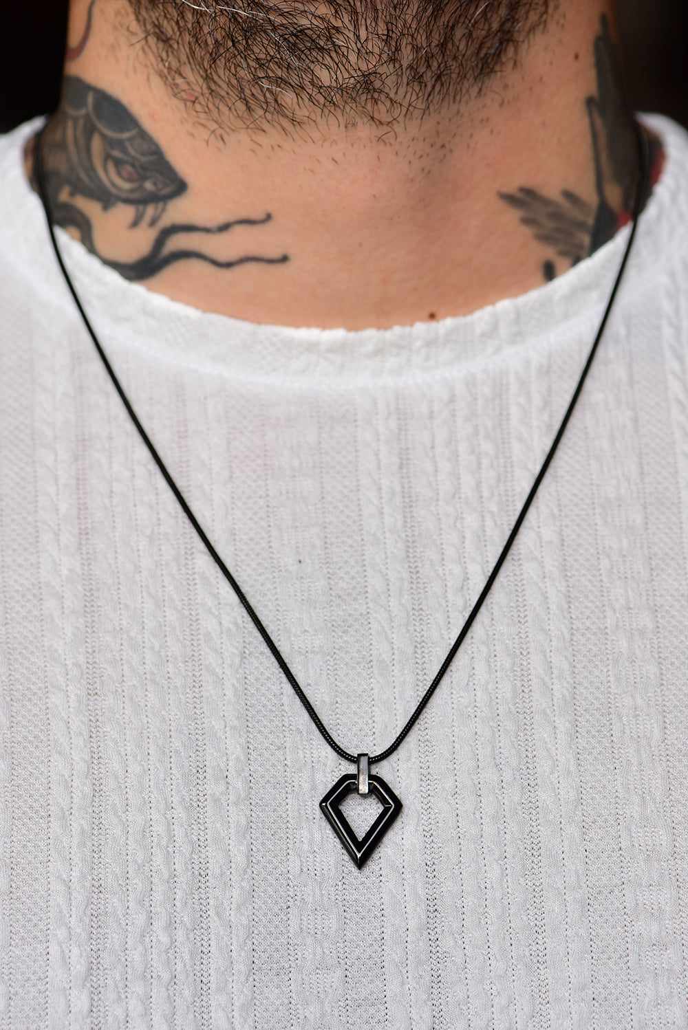 Triangle necklace 60cm