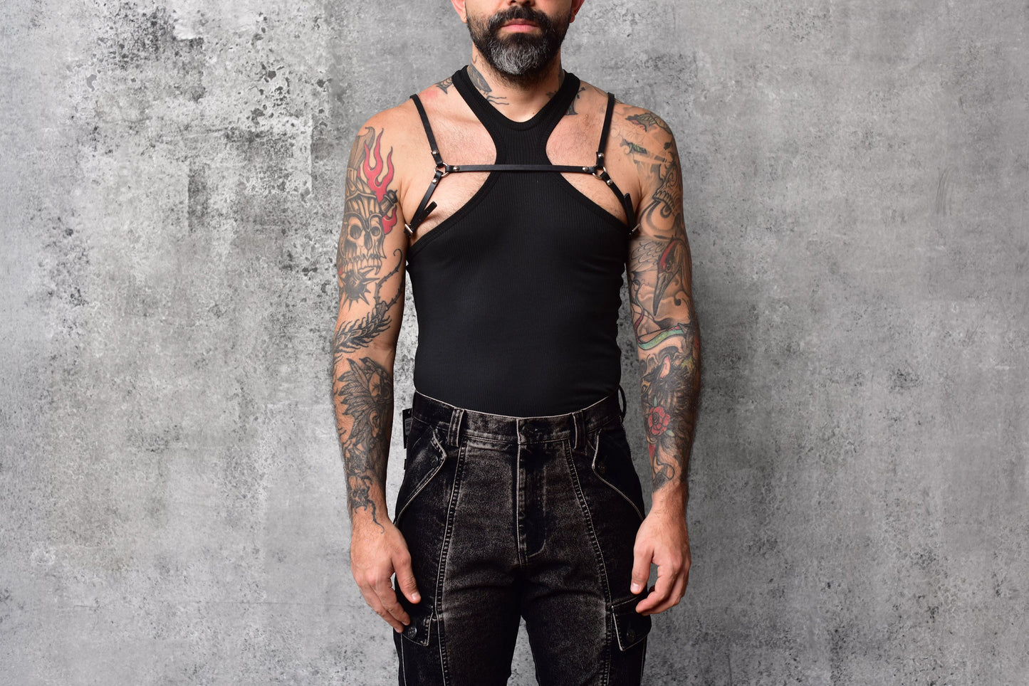 Tank top celta harness black