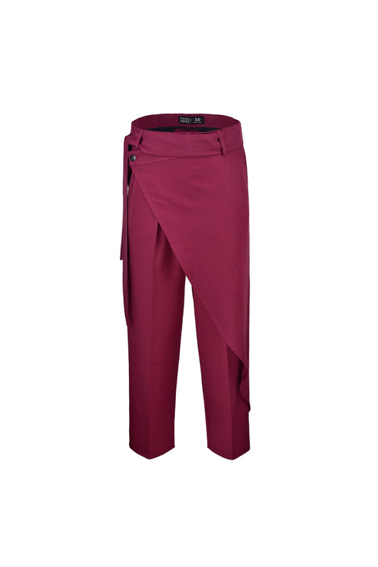 Burgundy Frontier Baggy Pants