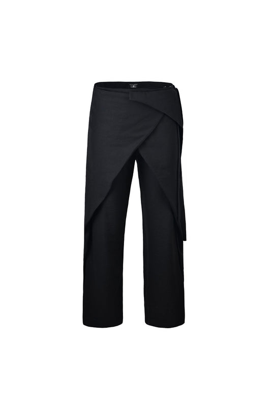 Black Bali Wrap Pants