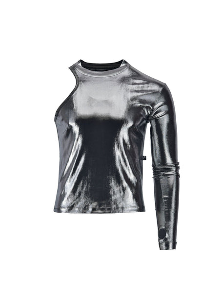 Sleeve One Silver T-Shirt