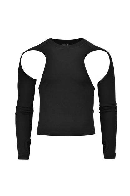 Cut-Out black sweater
