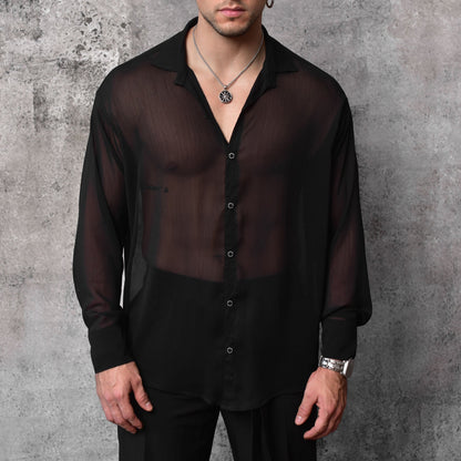 Phantom Essential Transparent Black Shirt