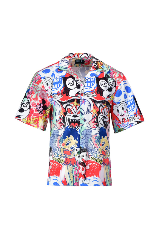 Boxy Fit Comic Chaos Shirt