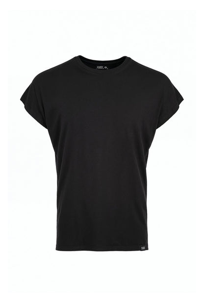 Blusa de manga japonesa negra