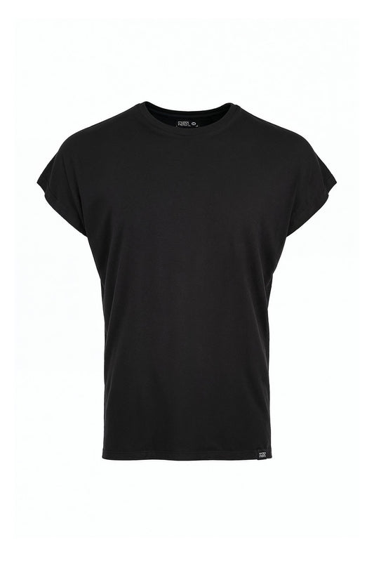 Black Japanese sleeve blouse t-shirt