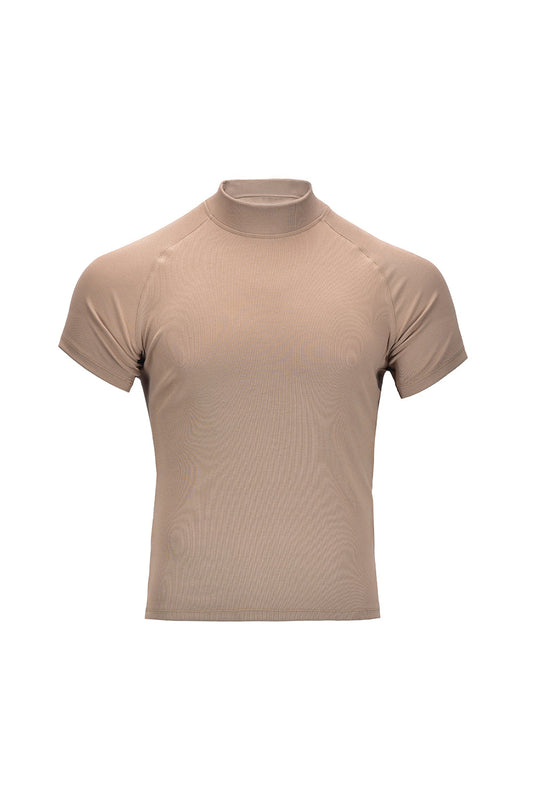 Super Slim T-shirt Perkins Beige