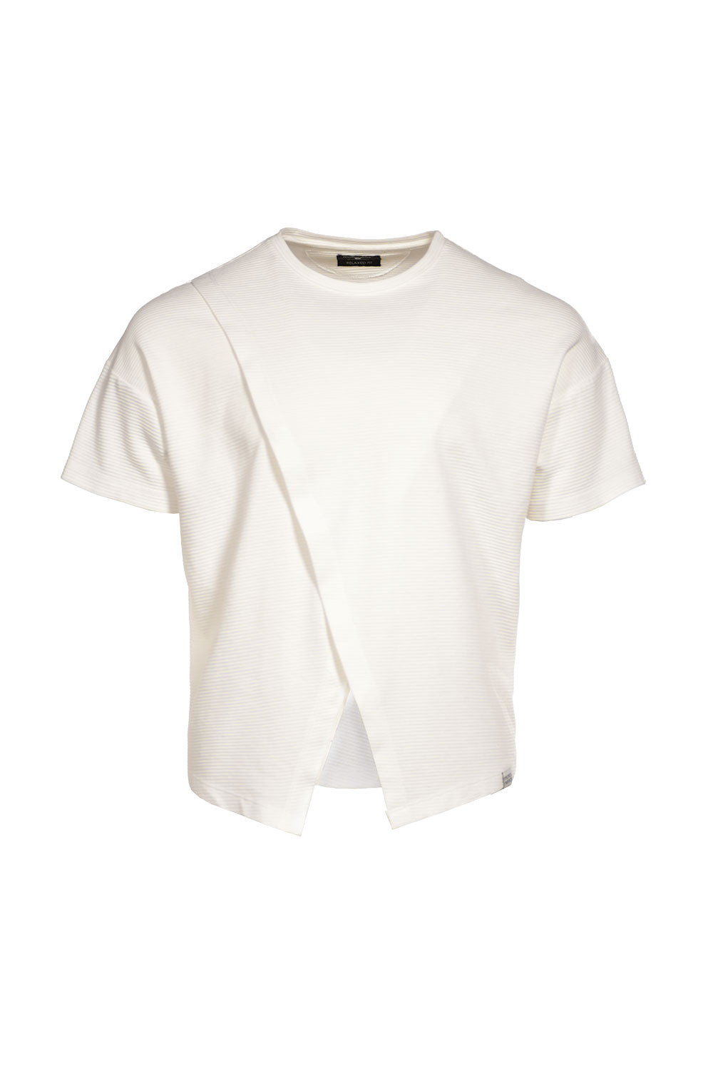 Fighter layering white t-shirt