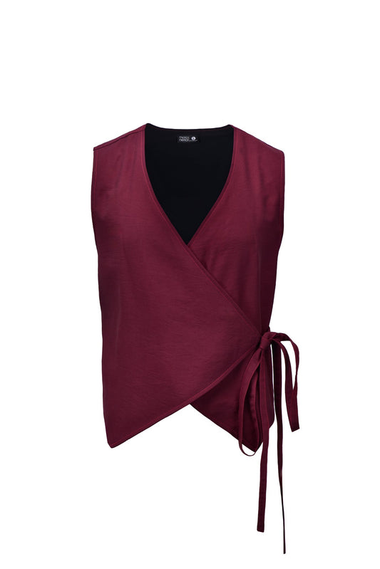 Nudo Vest Burgundy