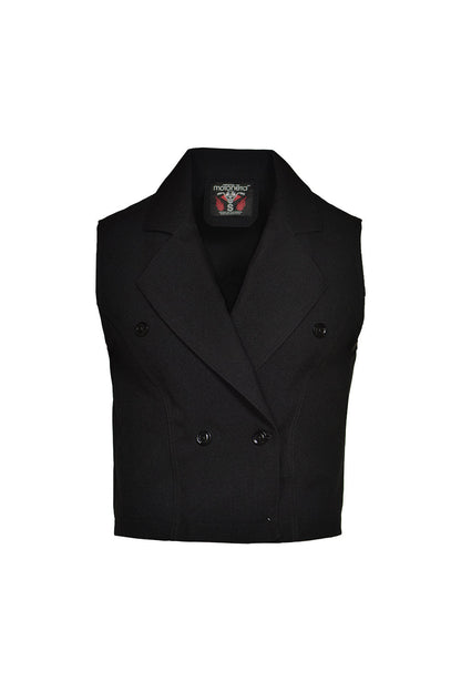 Tailored Old Money Black Vest
