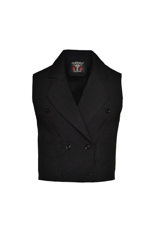 Old money black vest