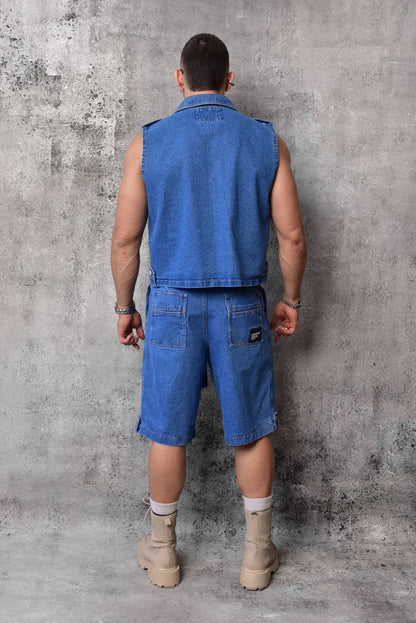 Old Money Denim Vest