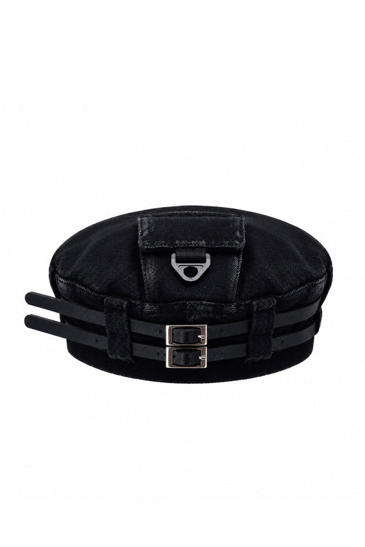 Noir atelier beret
