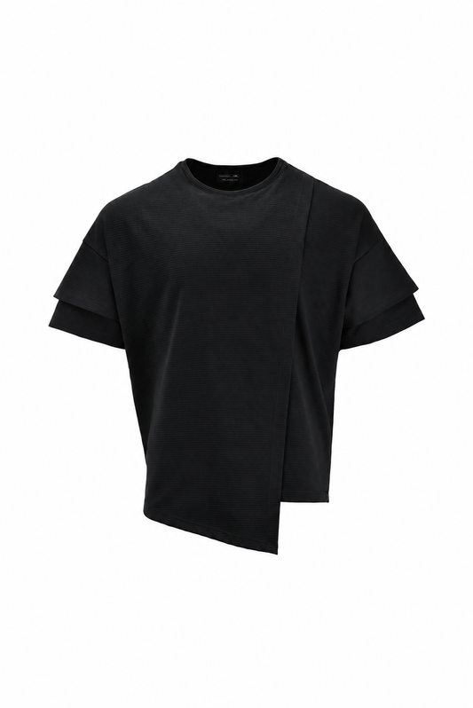 Fighter Layering T-Shirt Blanco