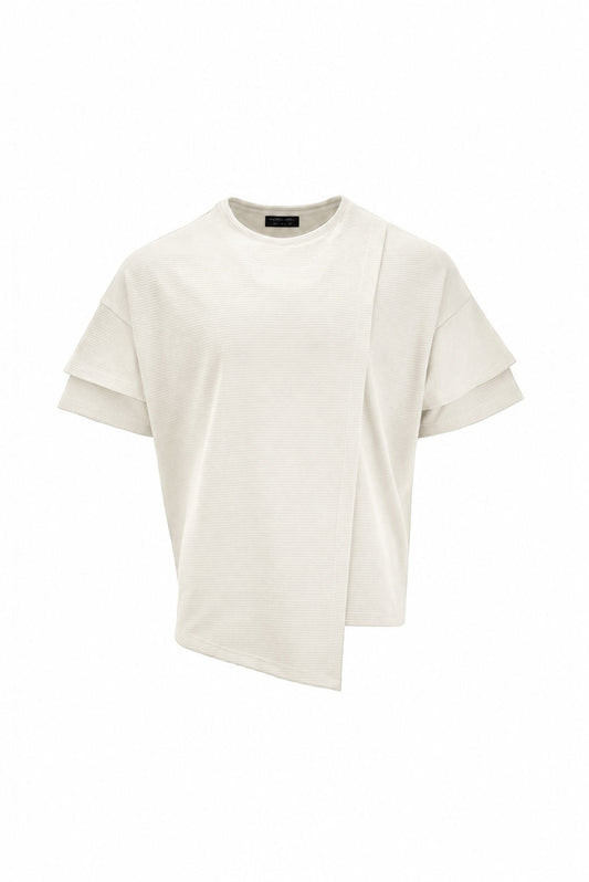Fighter Layering White T-Shirt