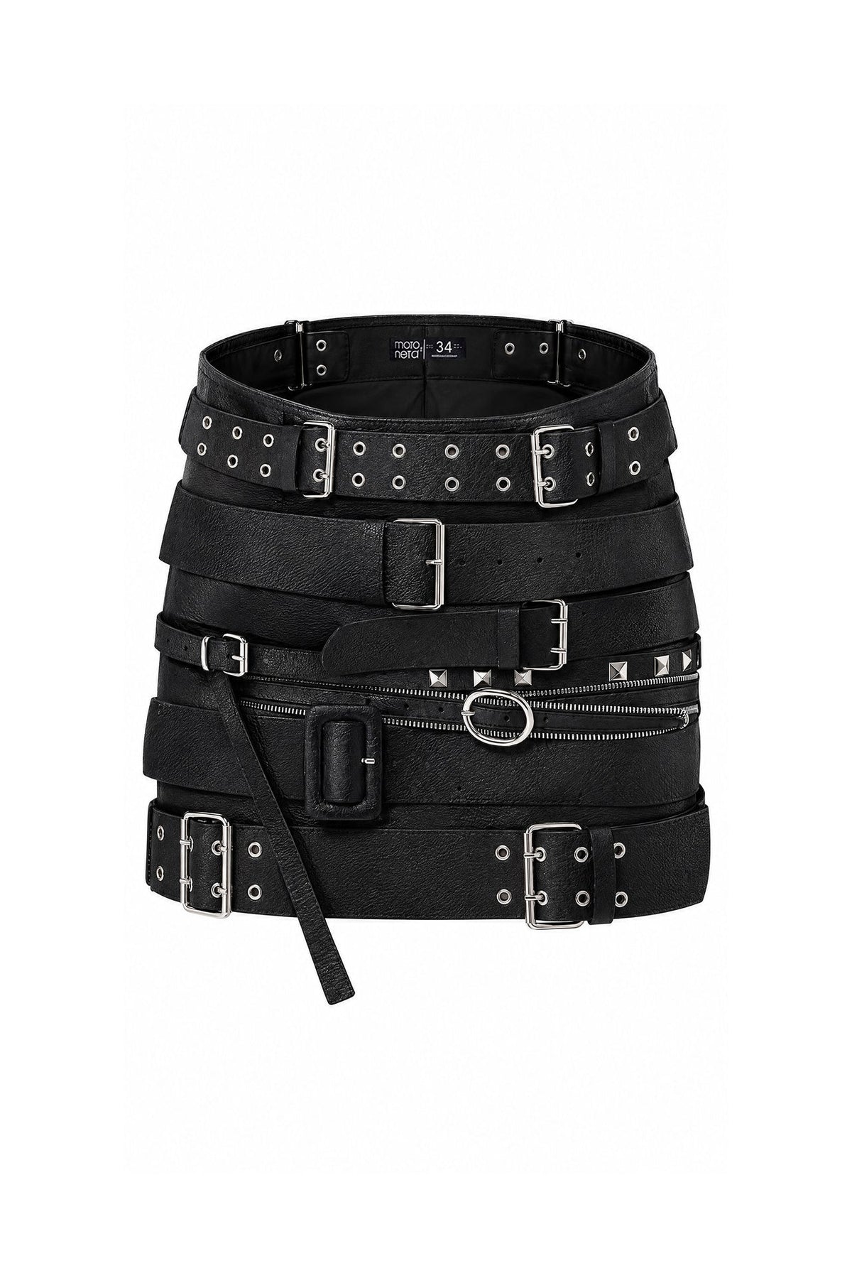 Strapped Punk Skirt