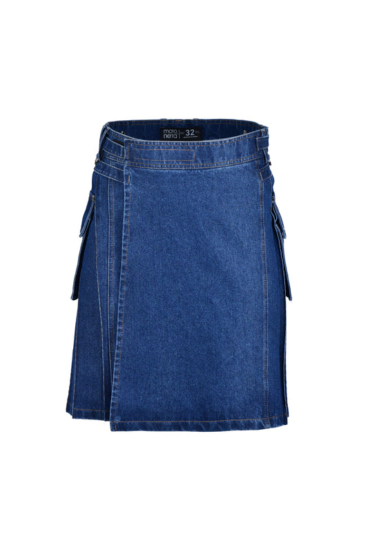 Battle Denim Skirt