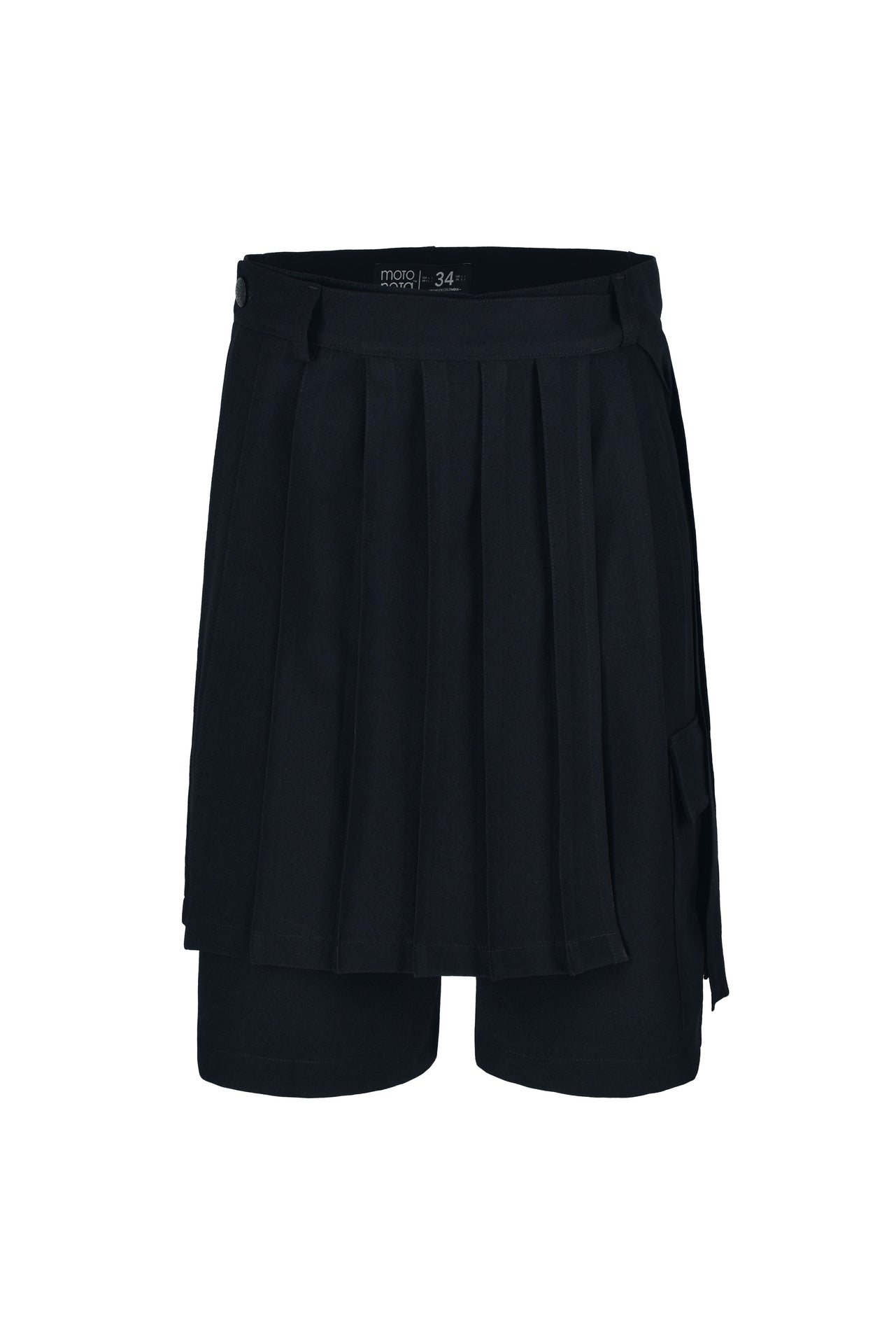 Kamon Pleated Shorts