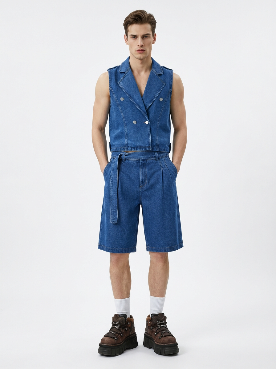 Old Money Denim Vest