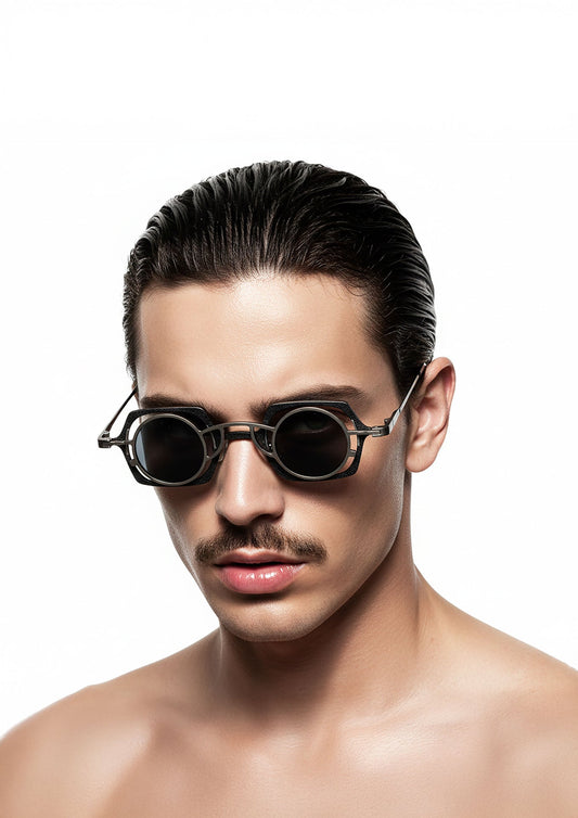 Titanium Berlin Frame Glasses