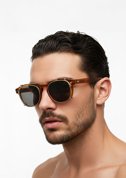 Hipster Italian acetate glasses