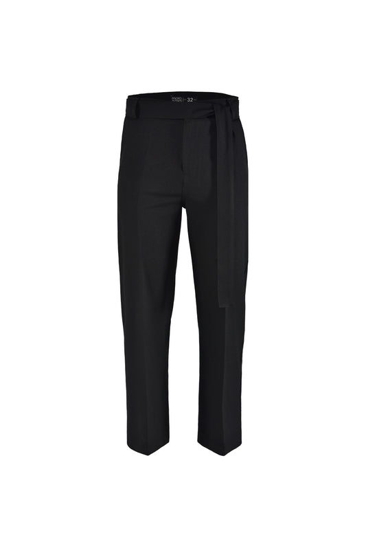 Black loose fit pants