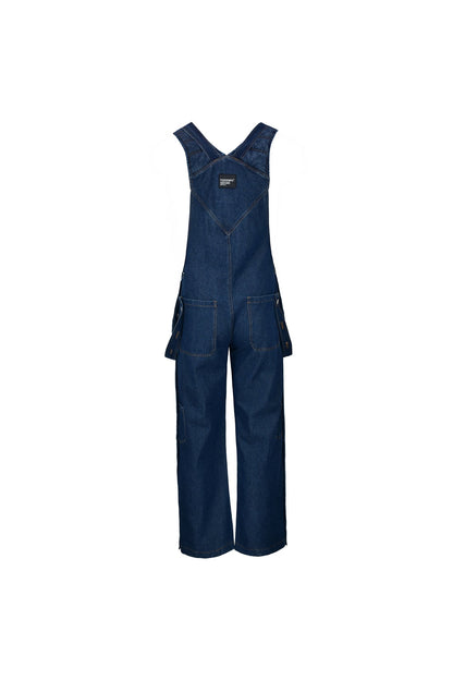 Structural Blue Denim Jumpsuit