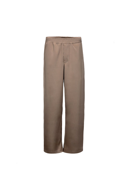 Santin beige wide leg pants