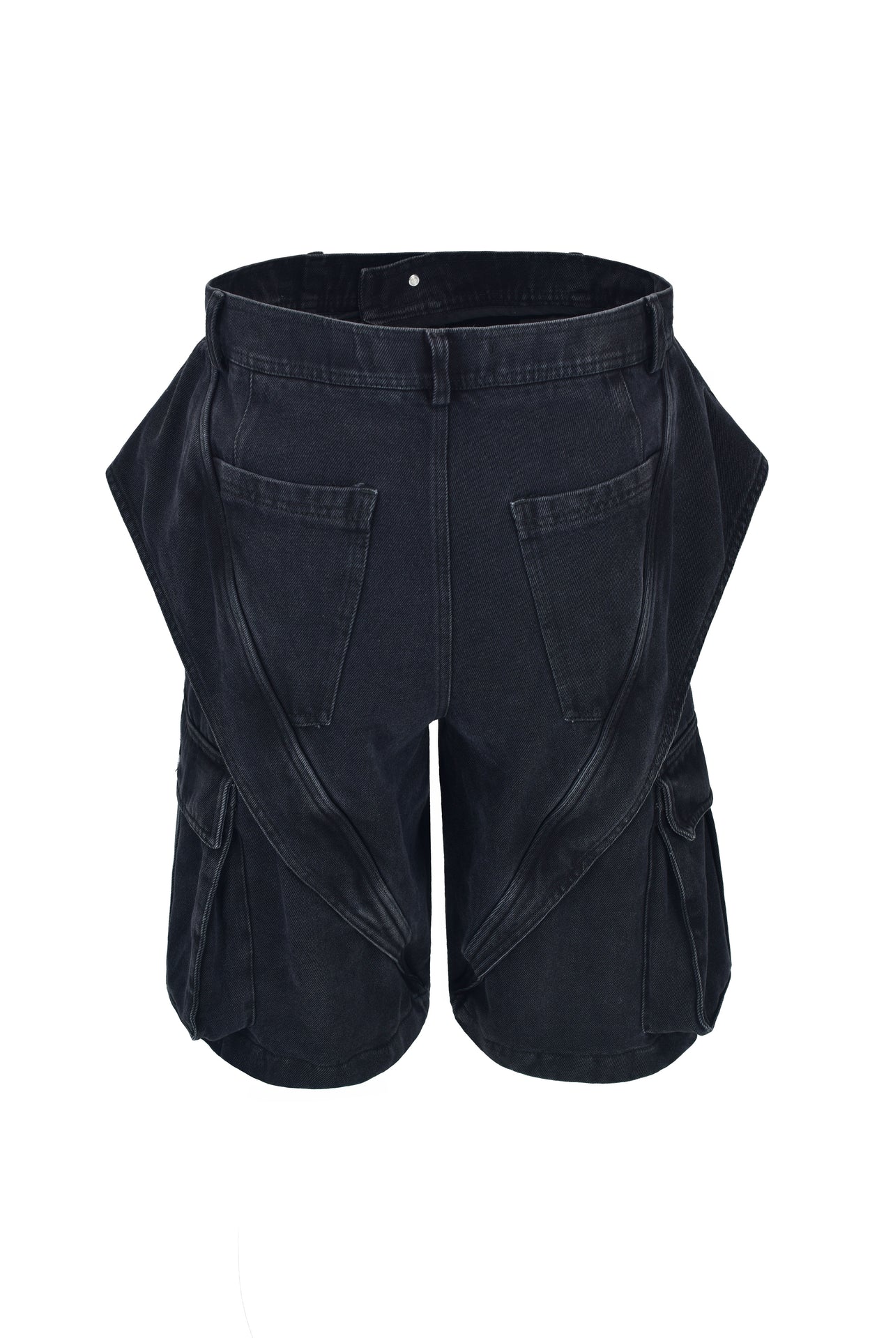 Armor line denim shorts